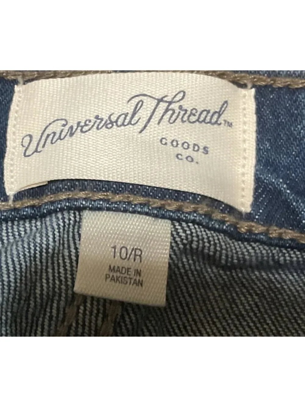 NWT High-Rise Flare Jeans Regular Fit Size 10 Blue Denim by Universal Thread